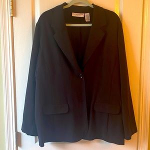 Sagharbor Stretch Womens Blazer, Size 16W